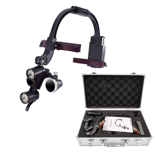HexoLoupe™ Kopfmontierte Dentallupen mit LED-Scheinwerfer