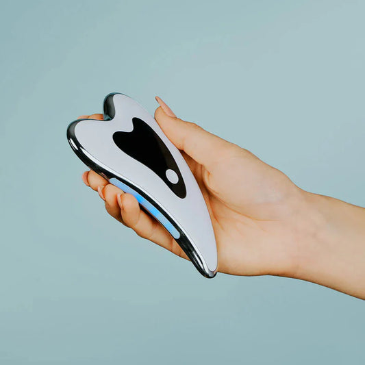 HexoSculpt™ – Mikrostrom-Gesichtslifting & Hautstraffendes Gua Sha Tool