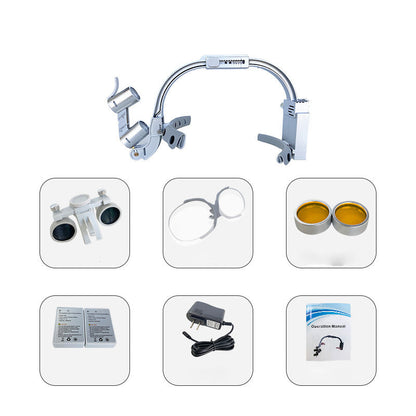 HexoVision™ – Dental-Lupenbrille mit LED-Beleuchtung