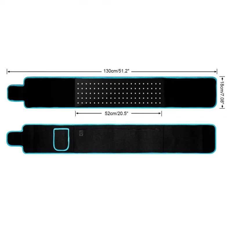HexoBelt™ – Rotlicht-Wärmegürtel zur gezielten Rückenentspannung