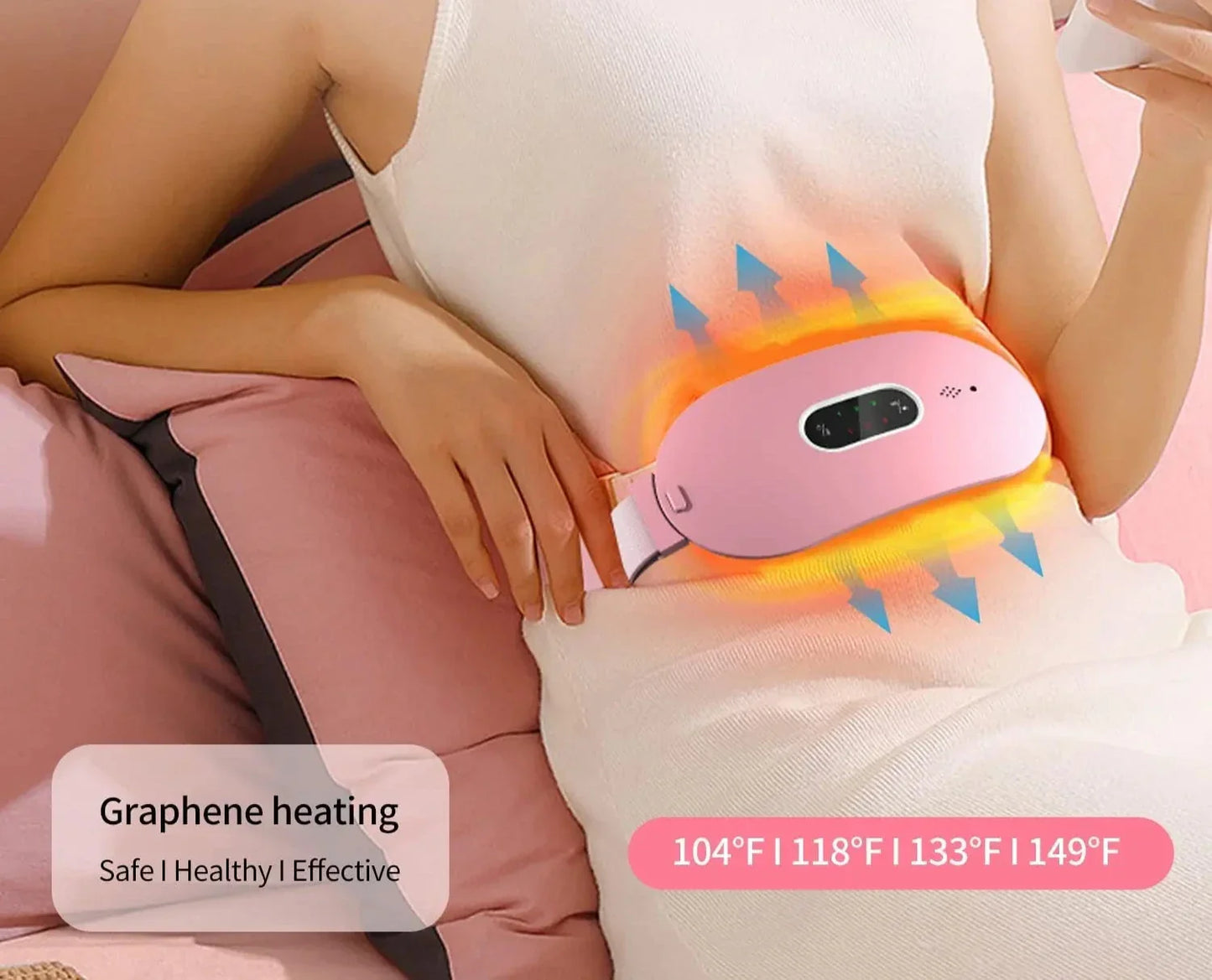 HexoPad™ Heizungsmassagegerät zur Entlastung von Periodenkrämpfen