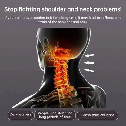 HexoSleep™ orthopädisches Schlafkissen – Nackenstütze mit Sojabfasermassagekern