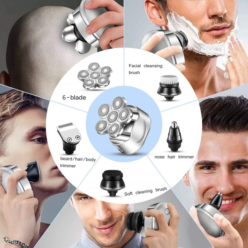 HexoShave™ 6 in 1 Haar- und Bartpflegeset