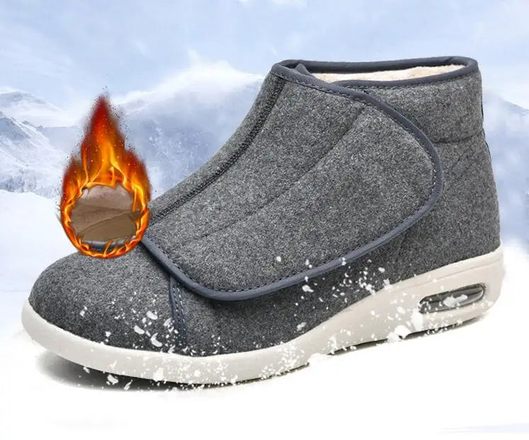 HexoComfy™ Thermische Winterschuhe für geschwollene Füße