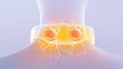 HexoCervical™ Tragbares EMS-Nackenmassagegerät mit Wärme