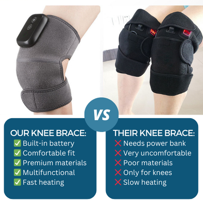 HexoKnee™ Beheiztes Multifunktions-Knie-Massagegerät