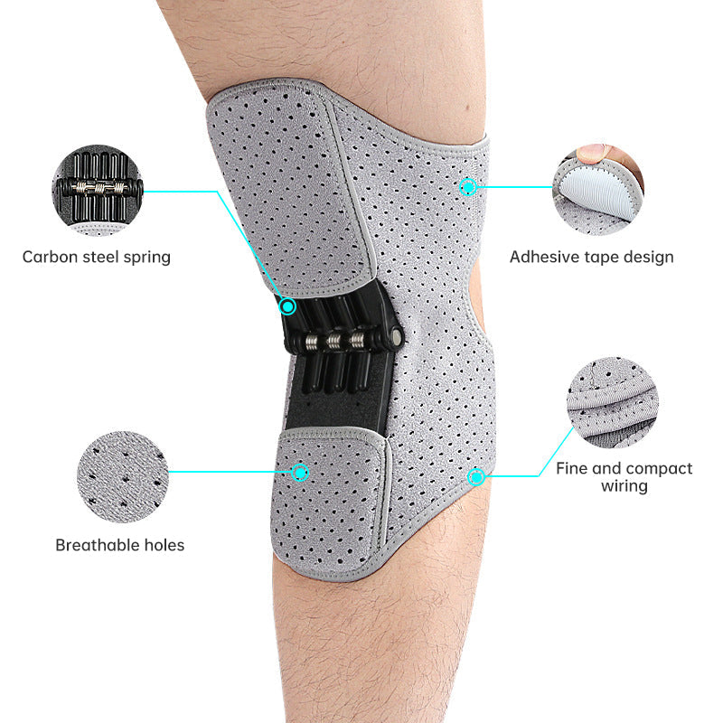 HexoKnee™ – verstellbare kniebandage für laufen, kniebeugen & gelenkentlastung