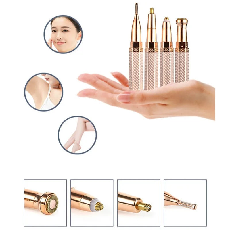 HexoTrim™ – 4-in-1 Haarentfernungsgerät für Gesicht & Körper