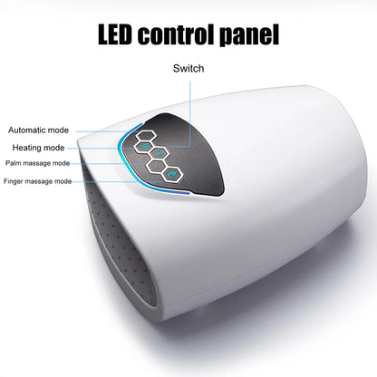 HexoPalm™ – Elektrisches Handmassagegerät mit Wärme- & Kompressionsfunktion
