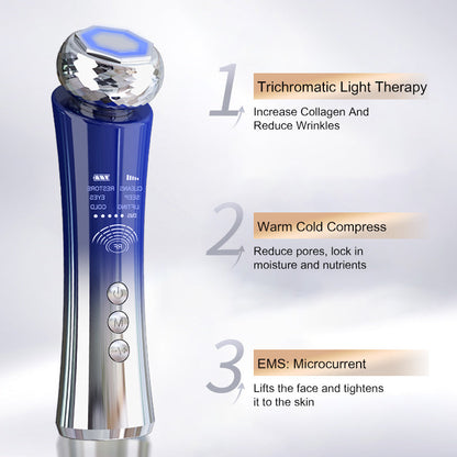 HexoTone™ – Mikrostrom-Gesichtsskulptor mit Dual-Modus & Heiß-Kalt-Therapie