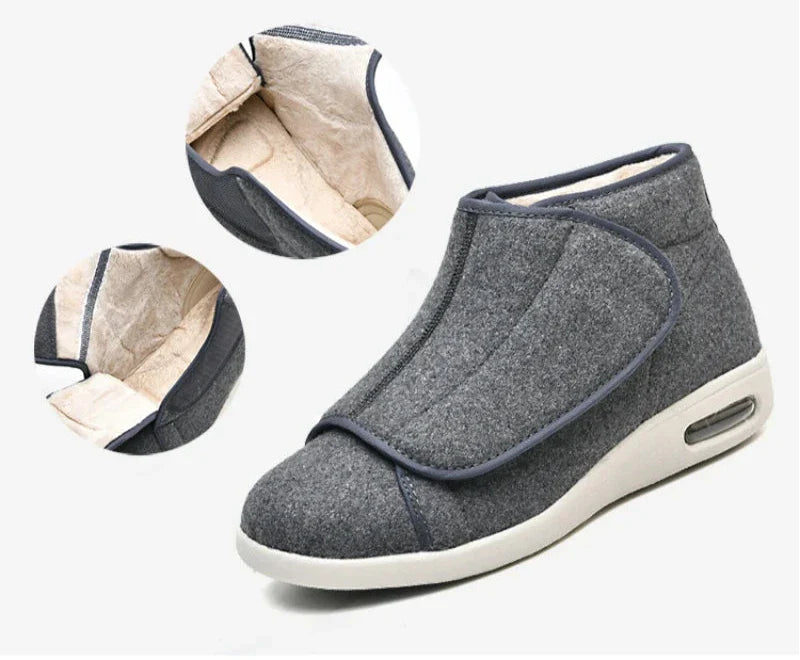 HexoComfy™ Thermische Winterschuhe für geschwollene Füße