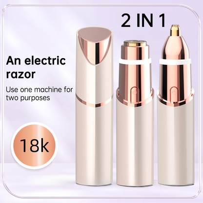 HexoGlow™ – 2-in-1 Haarentferner für Gesicht & Augenbrauen