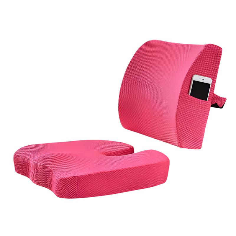 HexoSeat™ Ergonomisches Rücken- und Sitzkissenset
