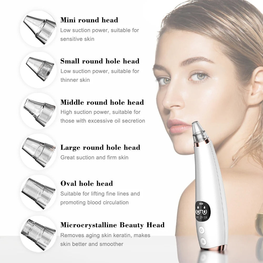 HexoClear™ – Elektrischer Porenreiniger & Mitesserentferner