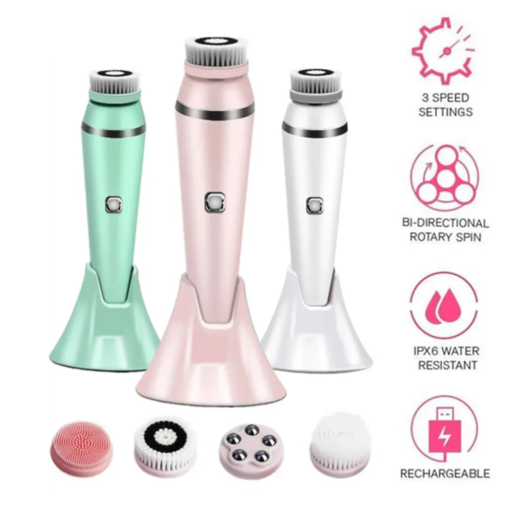 HexoSkin™ 4-in-1-Tiefenreinigungs-Gesichtsbürste