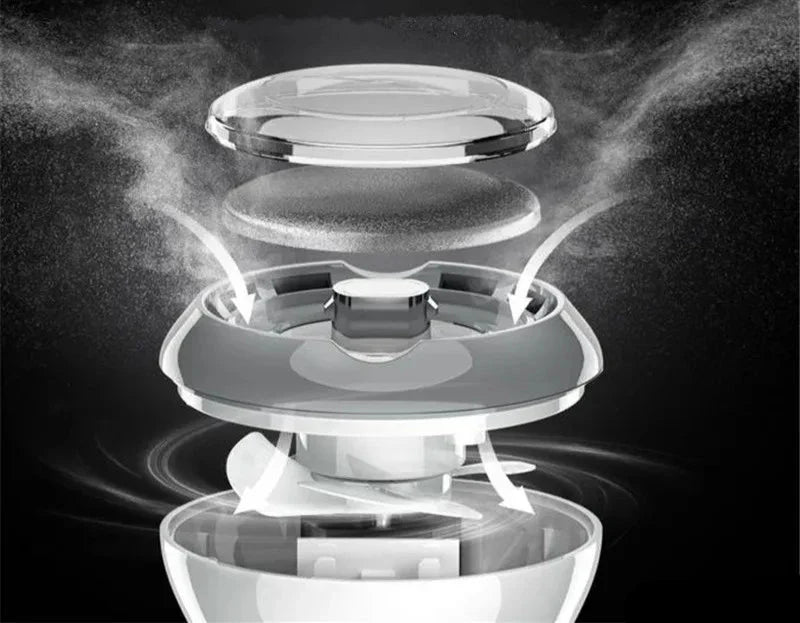 HexoFoot™ Elektrischer Hornhautentferner mit Vakuumsauger