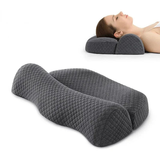 HexoSleep™ Orthopädisches Nackenstützkissen aus Memory-Schaumstoff