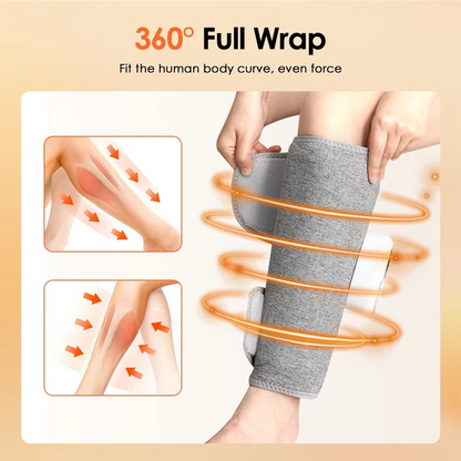 HexoLeg™ – Kabelloses Luftkompressions-Wadenmassagegerät mit Wärmefunktion und intelligenter Druckentlastung