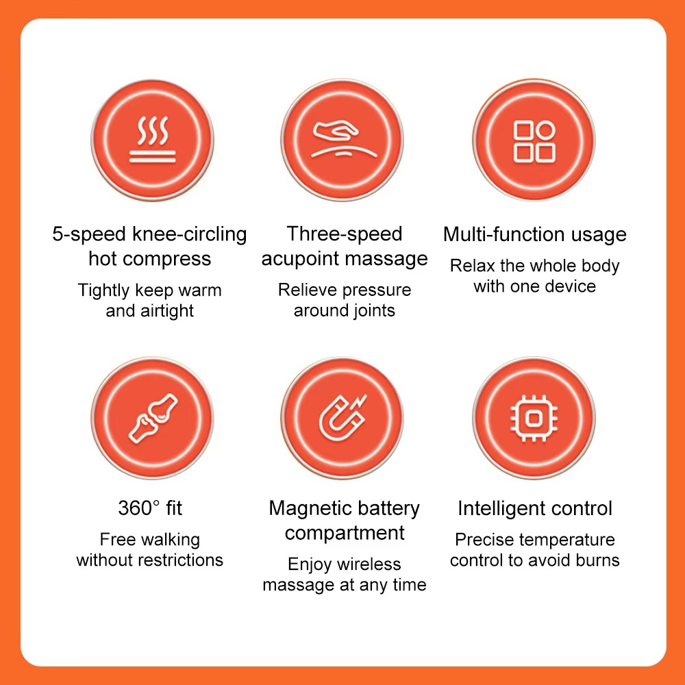 HexoRelief™ – elektrische Heizbandage für Knieschmerzen & kalte Beine