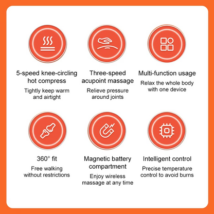 HexoRelief™ – elektrische Heizbandage für Knieschmerzen & kalte Beine