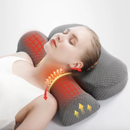 HexoSleep™ Orthopädisches Nackenstützkissen aus Memory-Schaumstoff