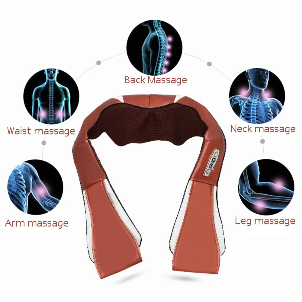 HexoRelief™ Nackenmassagegerät mit Knetfunktion