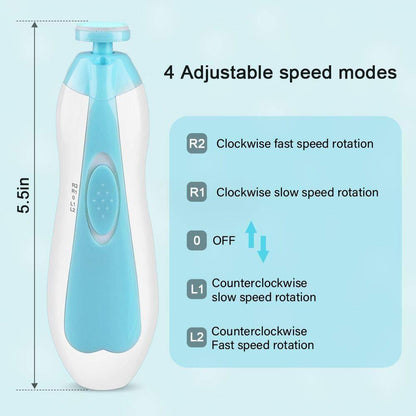 HexoBaby™ - Elektrischer Baby-Nageltrimmer