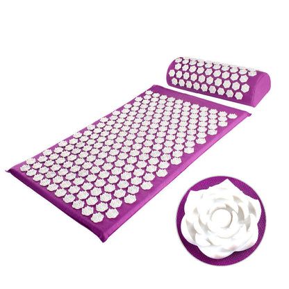 HexoRelief™ - Akupressur Yoga Matte & Kissen Set