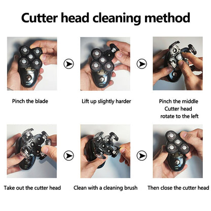 HexoSkull™ Elektrischer Kahlkopf-Rasierer für Männer