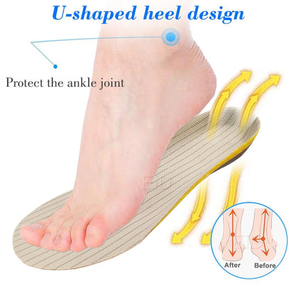 HexoSole™ Orthopädische Plattfußeinlagen