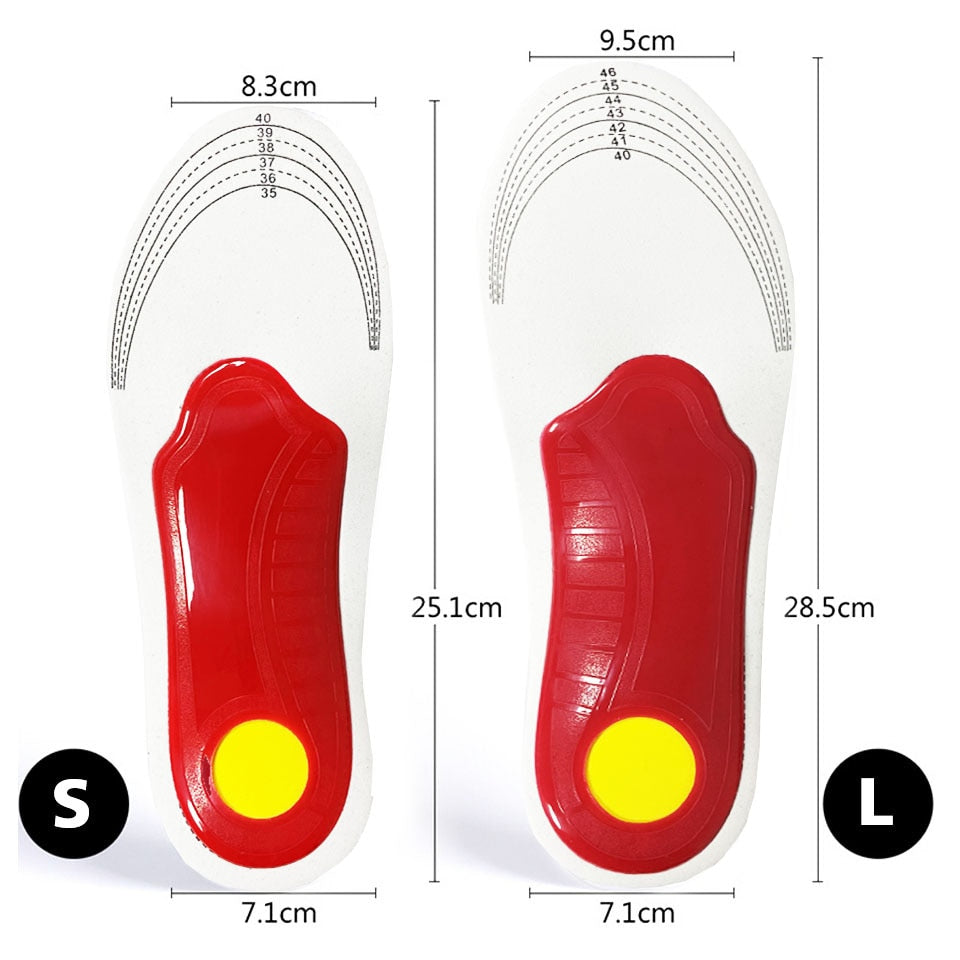 HexoSole™ Unterstützende Einlegesohlen für flache Füße