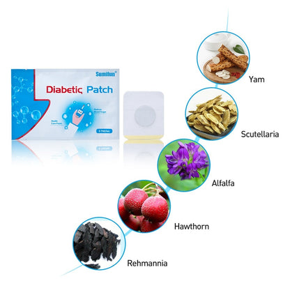 Natürliches pflanzliches Diabetikerpflaster