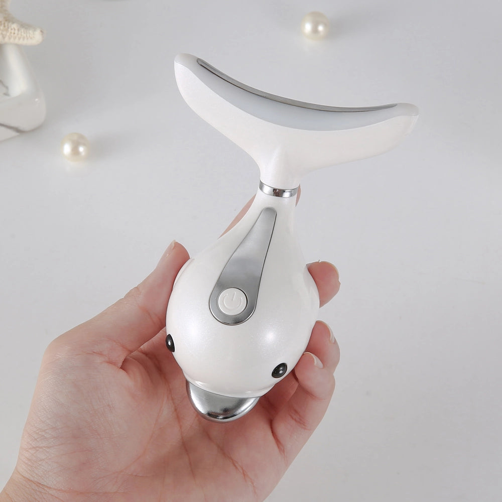 HexoSkin™ LED-Photonentherapie-Massagegerät für Gesicht und Hals