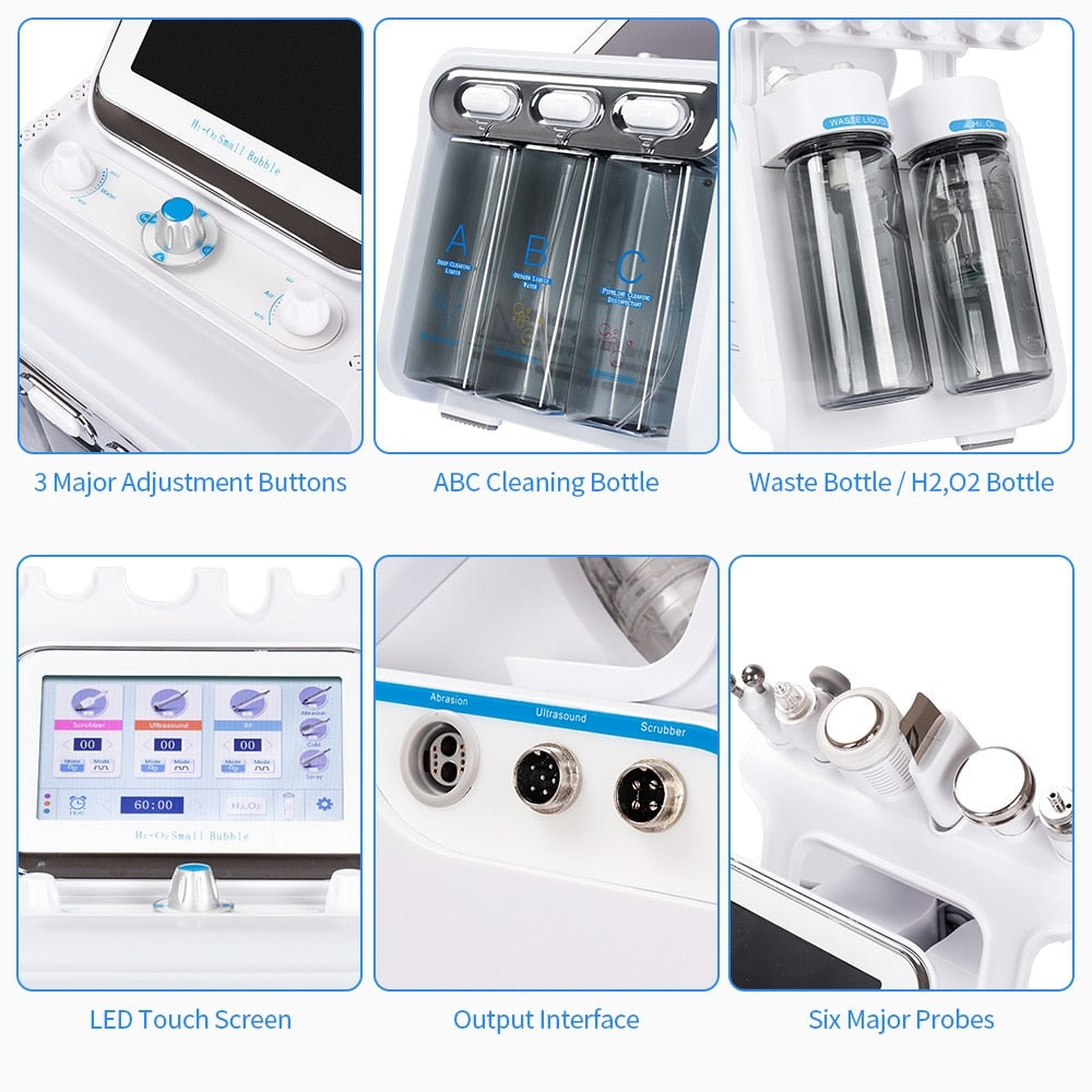 Professionelle 6 in 1 Hydro-Dermabrasionsmaschine