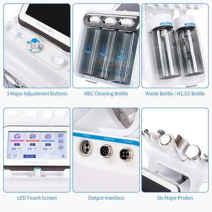 Professionelle 6 in 1 Hydro-Dermabrasionsmaschine