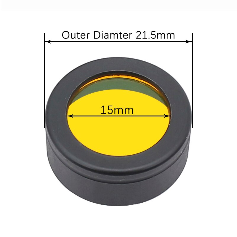Gelber Scheinwerferfilter