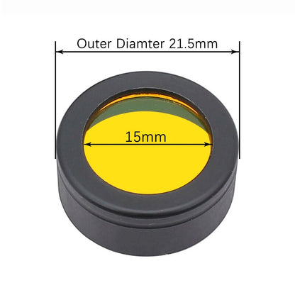 Gelber Scheinwerferfilter