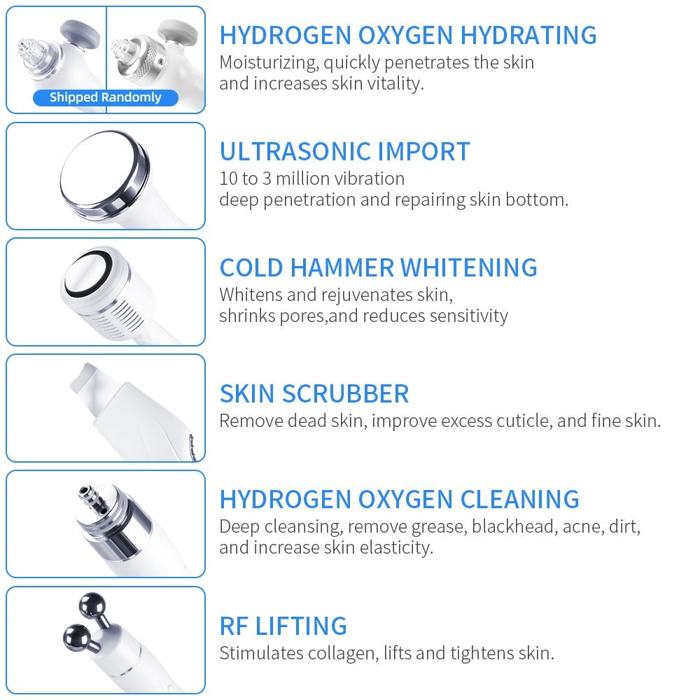 Professionelle 6 in 1 Hydro-Dermabrasionsmaschine